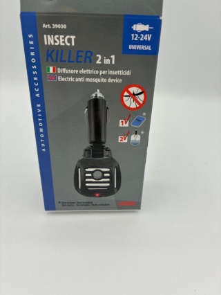 Samochodowy Odstraszacz Komarów 12V/24V | Dyfuzor na Płyn i Płytki