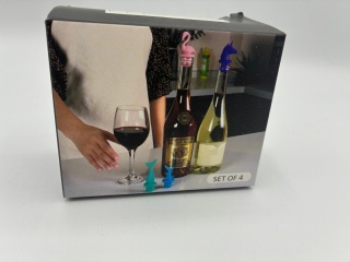 Silikonowy Korek do Wina – Jednorożec / Rekin / Flaming | Hit Imprezy