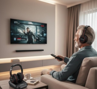 Słuchawki Bezprzewodowe do TV WallarGe HP003 – Twoje Prywatne Kino