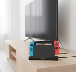 Stacja Dokująca SiWiQU Switch Dock S3 – Kompaktowy Hub do Nintendo Switch