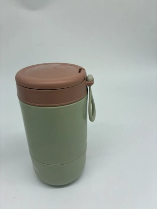 Termos Obiadowy 500ml Mint & Brown + SKŁADANA ŁYŻECZKA | Zestaw | Trzyma Ciepło