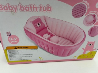 Wanienka nadmuchiwana dla niemowląt SWIMMBOBO 0-5 lat – Miękkie dno