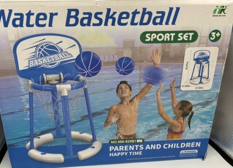 Wodna Koszykówka do Basenu – Zestaw Sportowy dla Dzieci i Rodziny