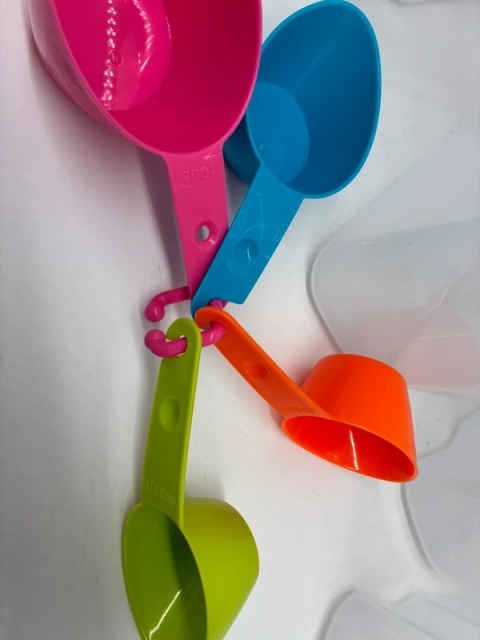 Zestaw 4 Pojemników Chef's Path | Szczelne Hermetyczne | BPA Free + Miarki Gratis