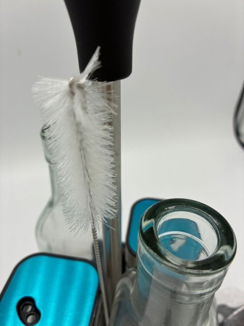 Zestaw Dozowników 4w1: Oliwa, Ocet, Przyprawy Sypkie + Stojak