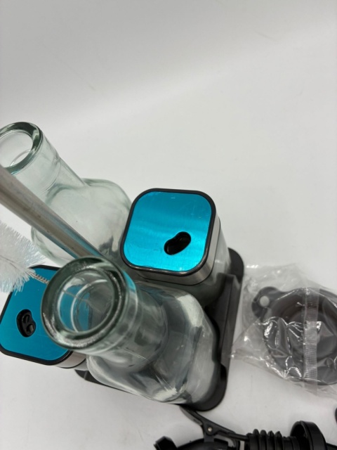 Zestaw Dozowników 4w1: Oliwa, Ocet, Przyprawy Sypkie + Stojak