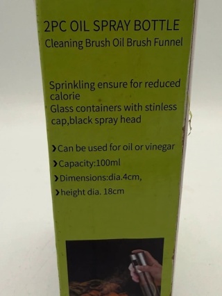 Zestaw Mistrza Kuchni: 2x Dozownik do Oleju i Oliwy (100ml) + Kompletny Zestaw Akcesoriów Premium