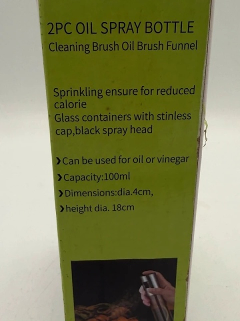 Zestaw Mistrza Kuchni: 2x Dozownik do Oleju i Oliwy (100ml) + Kompletny Zestaw Akcesoriów Premium