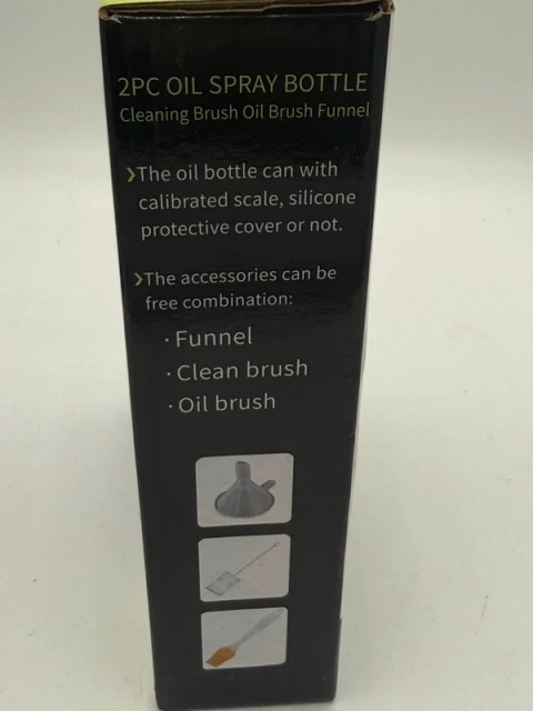 Zestaw Mistrza Kuchni: 2x Dozownik do Oleju i Oliwy (100ml) + Kompletny Zestaw Akcesoriów Premium