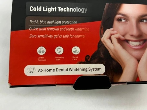 Zestaw do Wybielania Zębów LED Cold Light | Profesjonalny | Bezpieczny | Efekty w 7 dni