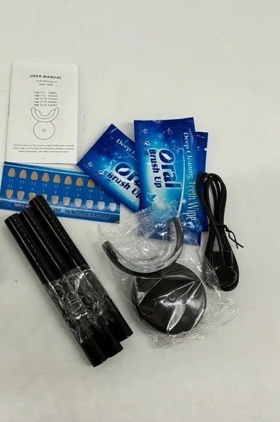 Zestaw do Wybielania Zębów LED Cold Light | Profesjonalny | Bezpieczny | Efekty w 7 dni