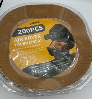 Zestaw wkładów papierowych do frytkownicy beztłuszczowej – Czysty Air Fryer