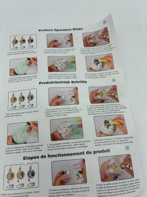 Zrób To Sam: Mozaikowy Świecznik DIY – Kompletny Zestaw Artystyczny