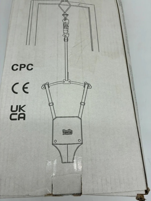 Skoczek Bungee dla Niemowląt | Siedzisko na Futrynę | Bezpieczne Skakanie | Regulowany